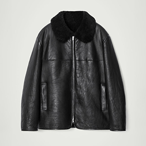 COS Shearling Flight Jacket